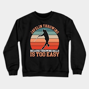 Javelin Thrower Crewneck Sweatshirt